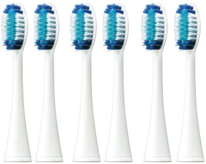 ドルツ パナソニック 替えブラシ ドルツ 極細毛ブラシ ラージ 2本組 x3セット(計6本) EW0801-W白