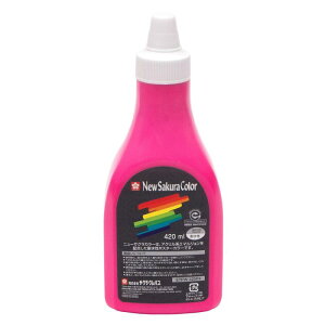 サクラクレパス 絵の具 アクリルポスターカラー 420ml オペラレッド ETPW420P#121