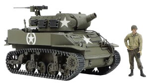 タミヤ(TAMIYA) 1/48 ミリタリーミニチュアシリーズ No.104 アメリカ軍 M8 自走榴弾砲 プラモデル 32604 成型色