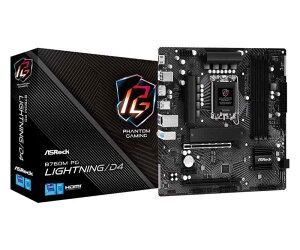 ASROCK B760M PG Lightning/D4 Intel B760 LGA 1700 micro ATXB