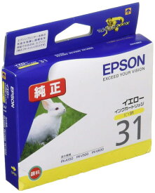EPSON Colorio 純正インクカートリッジ 31シリーズ (パッケージ写真 ウサギ)