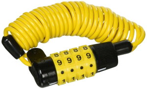 あさひ(Asahi) ロックスター 携帯性の高いコイルワイヤー錠 サイズ:3.2x1650mm 暗証番号式