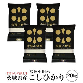 新米 令和7年 特A コシヒカリ 常陸小田米 20kg (5kg×4) 五ツ星お米マイスター 食味検定90点 茨城県産 筑波農場 こしひかり 精米 白米 卵かけご飯 ライス ご飯 丼 おにぎり ご飯のお供 米 炊き込みご飯 炊飯 冷めても おいしい 特別栽培米 減農薬