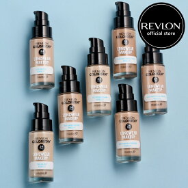 【乾燥肌用】【公式】レブロン カラーステイ ロングウェア メイクアップ D 全7色 30mL SPF20 PA++ リキッド ファンデーション ツヤ肌 透明感 薄膜 落ちない 崩れない カバー力 保湿 リキッドファンデ