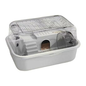大型ハムスターケージ, 2層ペットハムスターハビタット, 静かな 回し車 付き 小動物 用 生息地 チンチラ ウサギ ジャービル リス 向け 休息 と 遊び 用