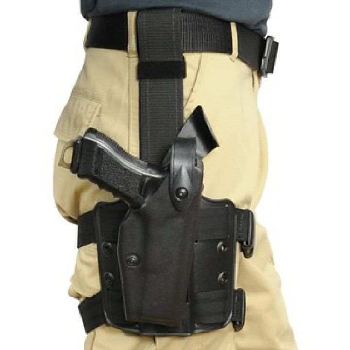 楽天市場】Safariland レッグホルスター GLOCK用 フルサイズ 6004-383 