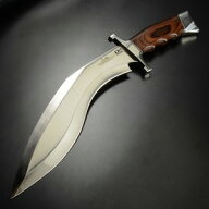 HIBBEN ククリナイフ Fighter Knife レザーシース付属 GH5094 ギルヒブン 登山 魚釣り フィッシングナイ…