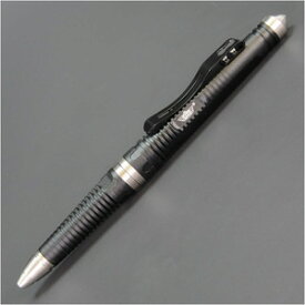 UZI タクティカルペン UZITP8 アルミ [ ブラック ] ウージー 護身用ボールペン アルミペン アルミボールペン 金属製ボールペン 金属ペン 高級ボールペン 高級ペン