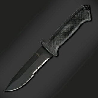 格柏刀户外神童半波叶片 2201121 攀岩鱼捕鱼钓鱼刀野营刀狩猎狩猎