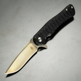 KIZER 折りたたみナイフ Dukes ライナーロック式 G-10ハンドル ブラック V3466N1 カイザー フォールディングナイフ 折り畳みナイフ 折り畳み式ナイフ 折りたたみ式ナイフ フォルダー