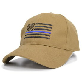 Rothco キャップ U.S. Flag Low Profile Cap シンブルーライン 星条旗 [ コヨーテブラウン ] ロスコ アメリカ エンブレム 帽子 野球帽 タクティカル サバイバル アウトドア ミリタリー ベースボールキャップ ミリタリーキャップ メンズ 通販 販売 軍用帽