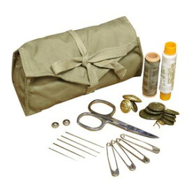 イタリア軍放出品 ソーイングキット 裁縫セット コットン製収納袋付き [ 良い ] italian sewing kit 払下げ品 裁縫道具 補修キット ミリタリーサープラス ミリタリーグッズ メディックポーチ メディカルポーチ EMTポーチ EMSポーチ 救急ポーチ ミリタリーポーチ 軍用ポーチ