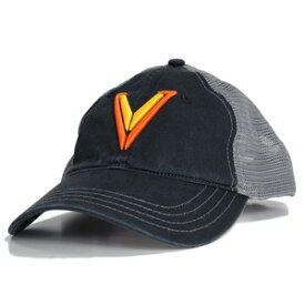 VELOCITY SYSTEMS メッシュキャップ HAT ロゴ刺繍入り [ ブラック&グレー ] ベロシティシステムズ ベースボールキャップ メンズ 野球帽 帽子 通販 販売 LE装備