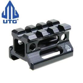 LEAPERS UTG ライザーマウント 3スロット 軽量 アルミ製 スーパースリム [ 0.75インチ ] リーパーズ SuperSlim Picatinny Riser Mount 3Slots トップレイル トップレール 20mmレール 20mmレイル ピカティニーレール ピカティニーレイル ウィーバーレール ウィーバーレイル