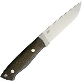 BRISA Knives アウトドアナイフ TRAPPER 115 グリーンマイカルタ Elmax フラットグラインド 専用シース付き 075 ブリサ シースナイフ 刃物 キャンプナイフ 渓流ナイフ