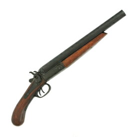 DENIX モデルガン 古式銃 ダブルバレルピストル 1114 | デニックス 装飾銃 レプリカ アンティーク銃 西洋銃 ショットガン 散弾銃 模造銃 遊戯銃