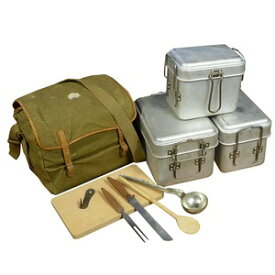 チェコ軍放出品 フィールドキッチンセット V54 メスキット 食器セット [ 破損あり ] FIELD KITCHEN SET アウトドアグッズ キャンプ 野外炊事 カトラリーセット ミリタリーサープラス ミリタリーグッズ カトラリー クッカー コッヘル