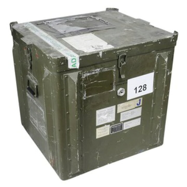 楽天市場】イギリス軍放出品 ミリタリーコンテナ 大型 アルミ合金製 
