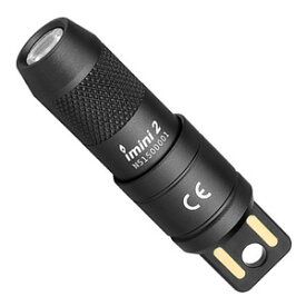 OLIGHT 懐中電灯 ミニライト imini2 USBプラグ一体型 50ルーメン マグネット式 [ ブラック ] キーホルダーライト キーリングライト キーチェーンライト EDC USBプラグ 小型ライト LEDキーホルダー ミニLEDライト ナノライト マイクロライト コンパクトライト 携帯ライト