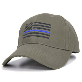 Rothco キャップ U.S. Flag Low Profile Cap シンブルーライン 星条旗 [ オリーブドラブ ] ロスコ アメリカ エンブレム 帽子 野球帽 タクティカル サバイバル アウトドア ミリタリー ベースボールキャップ ミリタリーキャップ メンズ 通販 販売 軍用帽