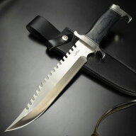 HIBBEN ボウイナイフ Survivor Bowie レザーシース付属 GH5026 ギル・ヒブン サバイバーボウイ 大型ナイ…