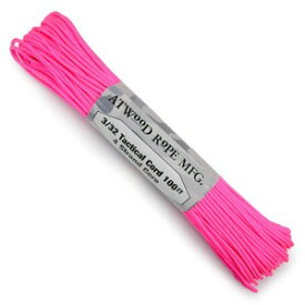 ATWOOD ROPE タクティカルコード 30m ホットピンク アトウッドロープ 紐 ロープ 靴ひも 靴紐 hot pink ナイロンコード ひも