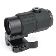 WADSN マグニファイア G45 フリップアップマウント 5倍率 WY307 [ ブラック ] ワズン ワドソン マグニフ…