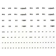 レボリューションファクトリー 5069 DE10標記類インレタ