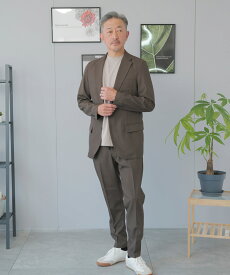 セットアップ メンズ スーツ テーラード ストレッチスーツ カジュアルスーツ ビジネススーツ 洗える 伸びる ウォッシャブル 秋 大きいサイズ ジャケット テレワーク セットアップスーツ メンズスーツ オールシーズン ビジネス 上下セット 黒/紺/カーキ/ブラウン S/M/L/LL/3L