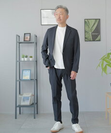 セットアップ メンズ スーツ テーラード ストレッチスーツ カジュアルスーツ ビジネススーツ 洗える 伸びる ウォッシャブル 秋 大きいサイズ ジャケット テレワーク セットアップスーツ メンズスーツ オールシーズン ビジネス 上下セット 黒/紺/カーキ/ブラウン S/M/L/LL/3L