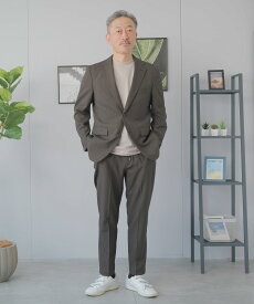 Tシャツ メンズ 半袖 ジャケットTシャツ モックネック 春 夏 セットアップ 専用 ジャケットインナー ティーシャツ 接触冷感 涼しい 吸水速乾 背面メッシュ きれいめ ホワイト 白 ネイビー グレー AWC ビジネス カジュアル ビジカジ クールビズ 20代 30代 40代 50代