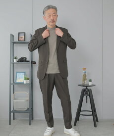 Tシャツ メンズ 半袖 ジャケットTシャツ モックネック 春 夏 セットアップ 専用 ジャケットインナー ティーシャツ 接触冷感 涼しい 吸水速乾 背面メッシュ きれいめ ホワイト 白 ネイビー グレー AWC ビジネス カジュアル ビジカジ クールビズ 20代 30代 40代 50代