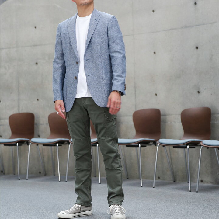 楽天市場 サマージャケット メンズ 薄手 夏 ビジネス カジュアル 大きいサイズ ゴルフ サックスブルー ツイードライク サマーツイード 春夏 40代 50代 60代 サックスブルー ブルー 青 M L Ll 3l A体 父の日 ギフト プレゼント 誕生日 敬老の日 還暦 お祝い レボタウン
