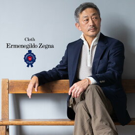 紺ブレ メンズ ジャケット 秋冬 春 ブレザー 紺ブレザー ブランド ゼニア エルメネジルドゼニア Ermenegildo zegna トロフェオ TROFEO テーラードジャケット クラブハウスジャケット ゴルフジャケット メタルボタン サイドベンツ 40代 50代 60代 ビジネス カジュアル