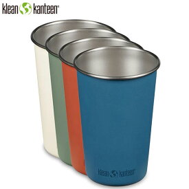 クリーンカンティーン Klean Kanteen ステンレスカップ コップ 4個セット パイントカップ 16oz 4pack パーテイク 473ml 食洗機使用可 KLE19322164601016
