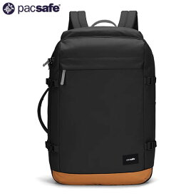パックセーフ PacSafe リュック GO キャリーオンバックパック 44L ジェットブラック RFID スキミング防止 旅行 トラベル PAC12970360130000