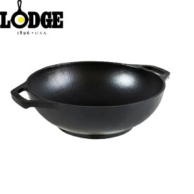 ロッジ LODGE 中華鍋 ミニワック 9インチ L9MW ブラック キャストアイアン 鋳鉄 キャンプ アウトドア LDG19240229000008