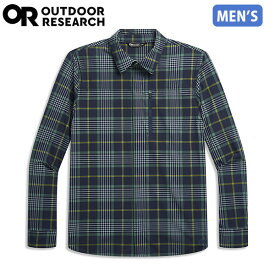 アウトドアリサーチ OUTDOOR RESEARCH Ms アストロマン L/S サンシャツ ダークネイビープレッド メンズ 長袖 シャツ 吸汗速乾 ストレッチ素材 軽量 UVカット UPF30 OR19846513302