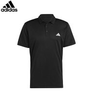 アディダス adidas メンズ テニスウェア ポロシャツ 半袖 ファブ ポロシャツ ブラック ADSEVT54HR8730