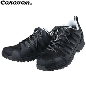 CARAVAN キャラバン トレッキングシューズ 登山靴 C1_LIGHT LOW 190ブラック ユニセックス メンズ レディース ローカット 防水 透湿 ゴアテックス 0010115 CAR0010115190