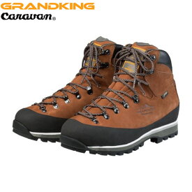 GRANDKING グランドキング トレッキングシューズ GK85 440ブラウン 登山靴 ユニセックス メンズ レディース 防水透湿 ハイキング キャンプ CARAVAN キャラバン 0011850 CAR0011850440