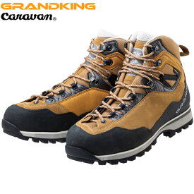 GRANDKING グランドキング トレッキングシューズ GK88 443キャメル 登山靴 ユニセックス メンズ レディース 防水透湿 ハイキング キャンプ CARAVAN キャラバン 0011880 CAR0011880443