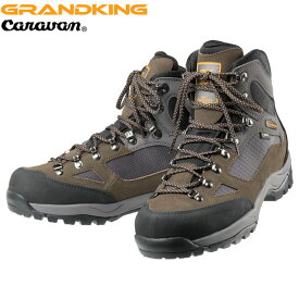 GRANDKING グランドキング トレッキングシューズ GK8X 440ブラウン 登山靴 ユニセックス メンズ レディース 防水透湿 ハイキング キャンプ CARAVAN キャラバン 0011899 CAR0011899440