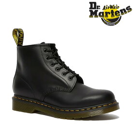 ドクターマーチン 26230001 101 YS スムース 6 ホール ブーツ BLACK 黒 ブラック メンズ レディース ユニセックス Dr.Martens DRM26230001