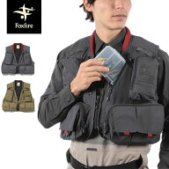 フォックスファイヤー Foxfire フィッシングベスト パスプルーバーベスト Path Prover Vest 釣り ポケッ…