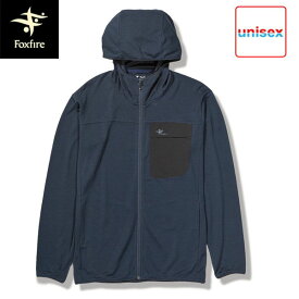 フォックスファイヤー Foxfire メンズ レディース パーカー SCプリモフーディ ネイビー(046) 防虫 吸汗 スコーロン UVカット FOX5215591046