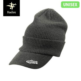 セール フォックスファイヤー Foxfire ニット帽 帽子 フィッシャーマンズニットキャップ Fisherman's Knit Cap 防寒 ユニセックス アウトドア ブラック T-FOX5422232025