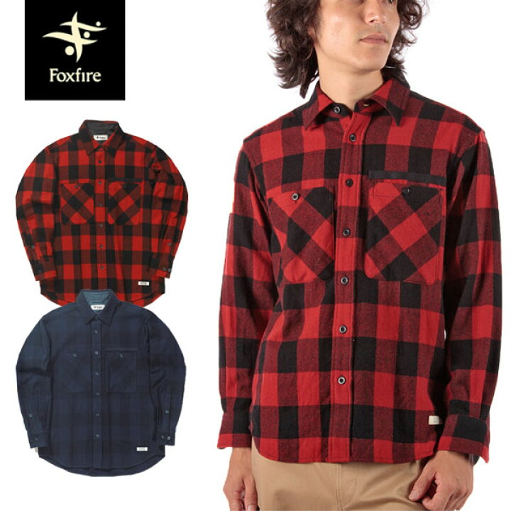 楽天市場】フォックスファイヤー Foxfire SPRUCE LINE メンズ 長袖 
