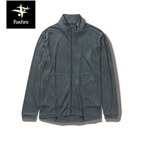 フォックスファイヤー Foxfire メンズ パーカー SCウィンドパスフルジップ 防虫 UVカット 軽量 チャコール（023） FOX5215458023