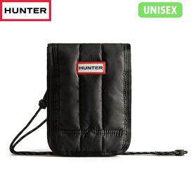 国内正規品 ハンター HUNTER スマホポーチ スマホショルダー ミニショルダーバッグ UBP1164KBM RBO イントレピッド パファー フォーン ポーチ HURUBP1164KBMRBO